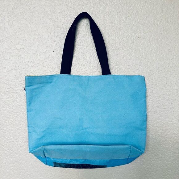 Lancome Vintage Travel Graphic Canvas Tote Bag - Picture 6 of 6